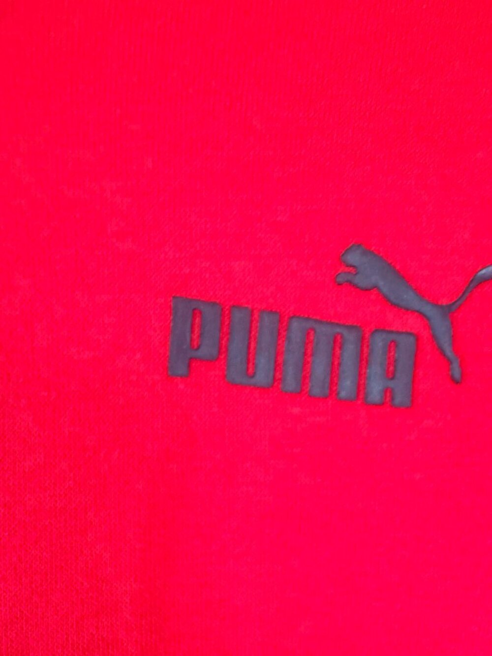 NWT PUMA Kids Size 6 Red Hoodie & Black Jogger 2 Piece Fleece Set $46 Retail - Picture 7 of 9